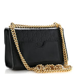 Guccissima Small Padlock Shoulder Bag Black
