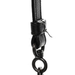 Nappa Intrecciato Crossbody Messenger Black