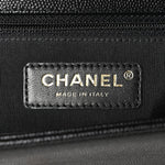 Caviar Quilted New Medium Boy Flap Black