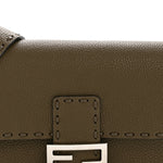Cuoio Roma Sellerissima Nappa Sintetica Tape Stitch Baguette Wood