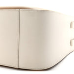 Calfskin Small Hammock Shoulder Bag Sand White