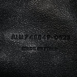 Calfskin Matelasse Monochrome Monogram Mini Lou Camera Bag Black