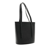 Saffiano Studded Mini Tote Bag Black