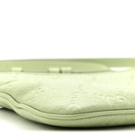 GG Grainy Calfskin Emblem Super Mini Shoulder Bag Sage Leaf