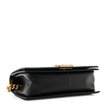Caviar Quilted Medium Boy Flap Black