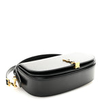 Box Calfskin Voltaire Top Handle Crossbody Bag Black