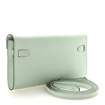Epsom Kelly Wallet To Go Vert Peppermint
