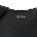 Monogram Medium Half Moon Hobo Black