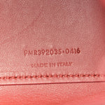 Calfskin Crocodile Embossed Nano Sac De Jour Rose Fonce