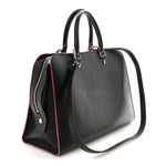 Epi Vaneau GM Black Hot Pink
