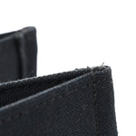 Canvas Studded Small Logo Tote Bag Black