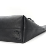 Calfskin Large Shopping Tote Black