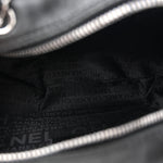 Lambskin Lax Small Tassel Shoulder Bag Black