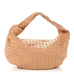 Nappa Intrecciato Small Jodie Hobo Almond