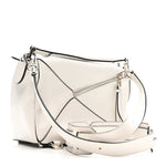 Calfskin Small Puzzle Bag White
