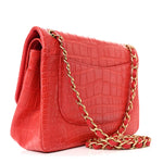 Alligator Jumbo Double Flap Red