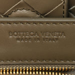 Suede Intrecciato Small Andiamo Shoulder Bag Cypress