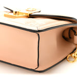 Calfskin GG Matelasse Mini Chain Top Handle Bag Light Pink