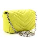Lambskin Matelasse Mini GG Marmont Shoulder Bag Firefly