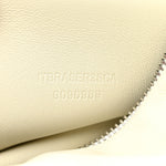 Calfskin Mini Swan Chain Shoulder Bag Almond