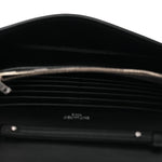 Glazed Calfskin Cassandre Wallet On Chain WOC Black