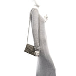 GG Supreme Monogram Mini Dionysus Chain Wallet Beige Taupe