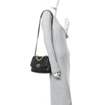 Lambskin Quilted Medium Chanel 19 Flap Black