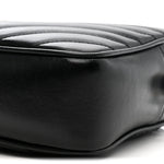 Calfskin Matelasse Monogram Lou Camera Bag Black