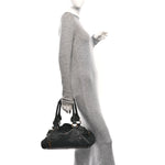 Calfskin Medium Paddington Satchel Bleu Nuit
