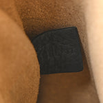Grained Calfskin Mini Hayley Hobo Black
