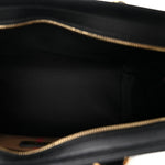 Calfskin Mega Check Small Banwell Tote Black