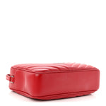 Calfskin Matelasse Monogram Lou Camera Bag Rouge Eros