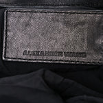 Lambskin Marti Backpack Bag Washed Black Rose Gold Hardware