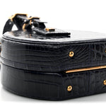 Crocodile Petite Boite Chapeau Navy