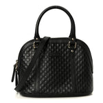 Microguccissima Mini Dome Bag Black