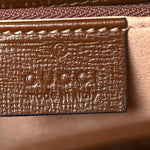 GG Supreme Monogram Horsebit 1955 Shoulder Bag Beige Brown Sugar