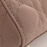 Lambskin Cannage Small My ABC Dior Lady Dior Blush