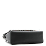 Grainy Calfskin Vintage Check Note Crossbody Bag Black