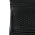 Calfskin Trompe L'oeil Twist Shoulder Bag MM Black Brown