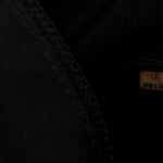 Calfskin Cerf Executive Shopper Tote Black