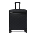 GG Supreme Monogram Calfskin Cabin Trolley Black