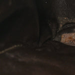 Suede Quilted Tote Brown