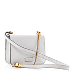 Smooth Calfskin Small VSling Shoulder Bag White
