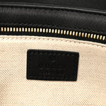 Arabella Calfskin Horsebit 1955 Soft Small Shoulder Bag Black