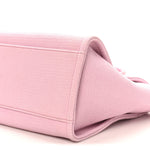 Mixed Fibers Small Deauville Tote Dark Pink