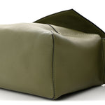 Calfskin Puzzle Hobo Avocado