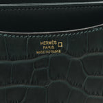 Matte Alligator Constance 18 Vert Cypress