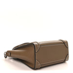 Drummed Calfskin Nano Luggage Souris