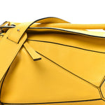 Calfskin Small Puzzle Bag Yellow