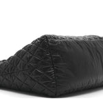 Nylon Quilted Large Coco Cocoon Tote Black